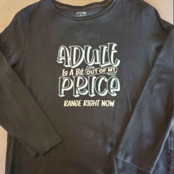 Women's Long Sleeve Tee with Graphics - Picture 1 of 4